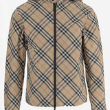 GIACCA IN NYLON CON MOTIV CHECK 8121319 SANDIPCHECK BURBERRY 