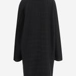 CAPPOTTO IN MISTO CASHMERE E SETA 10692Y992 BLK THE ROW 