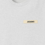 T-SHIRT IN COTONE CON LOGO TSM00133AJ00226 950 JACQUEMUS 