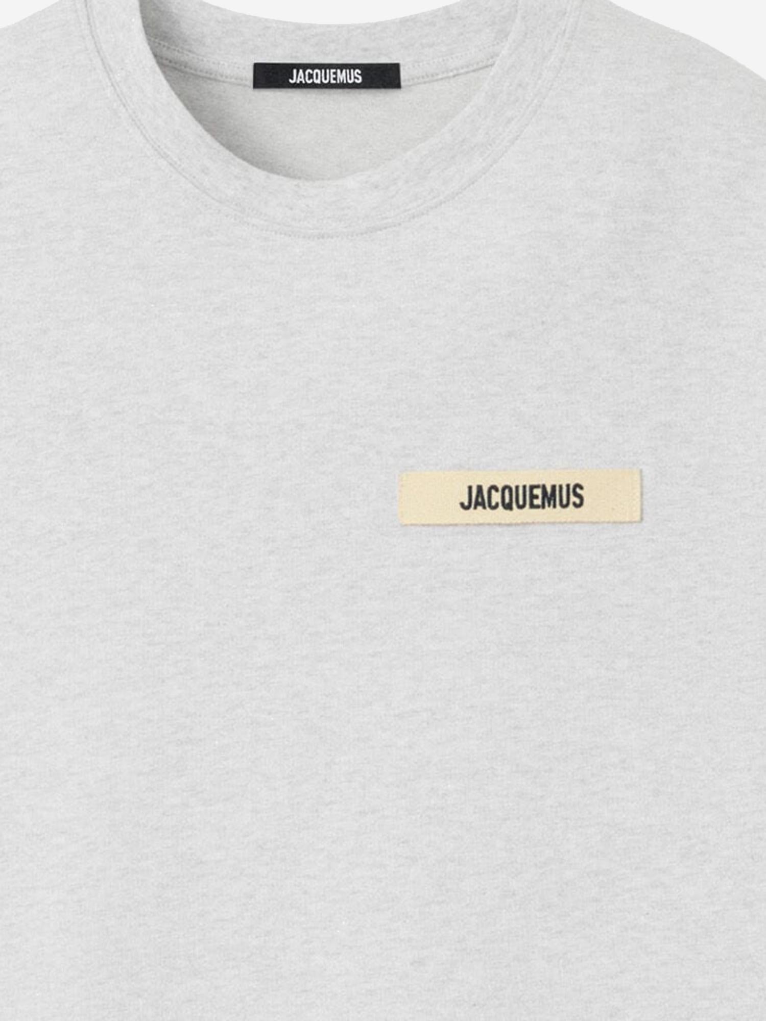 T-SHIRT IN COTONE CON LOGO TSM00133AJ00226 950 JACQUEMUS 