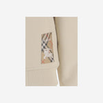 FELPA IN COTONE CON PATCH LOGO 8118582 NUTMEG BURBERRY 