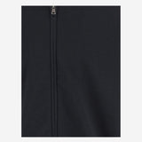 MAGLIA CON ZIP IN MISTO COTONE M16009067B 967CMG VINCE 