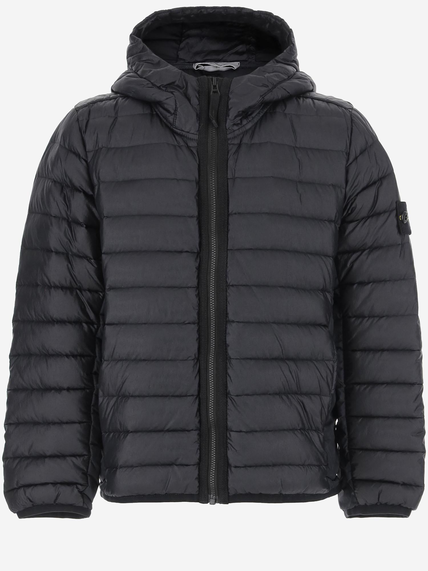 PIUMINO IMBOTTITO IN NYLON 4100011 S0024V0020 STONE ISLAND KIDS 