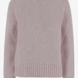 MAGLIONE GIROCOLLO IN MISTO LANA J40GP0170 J14733658 JIL SANDER 