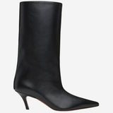 Stivali fiona in nappa FIONABOOT BLACK AMINA MUADDI 
