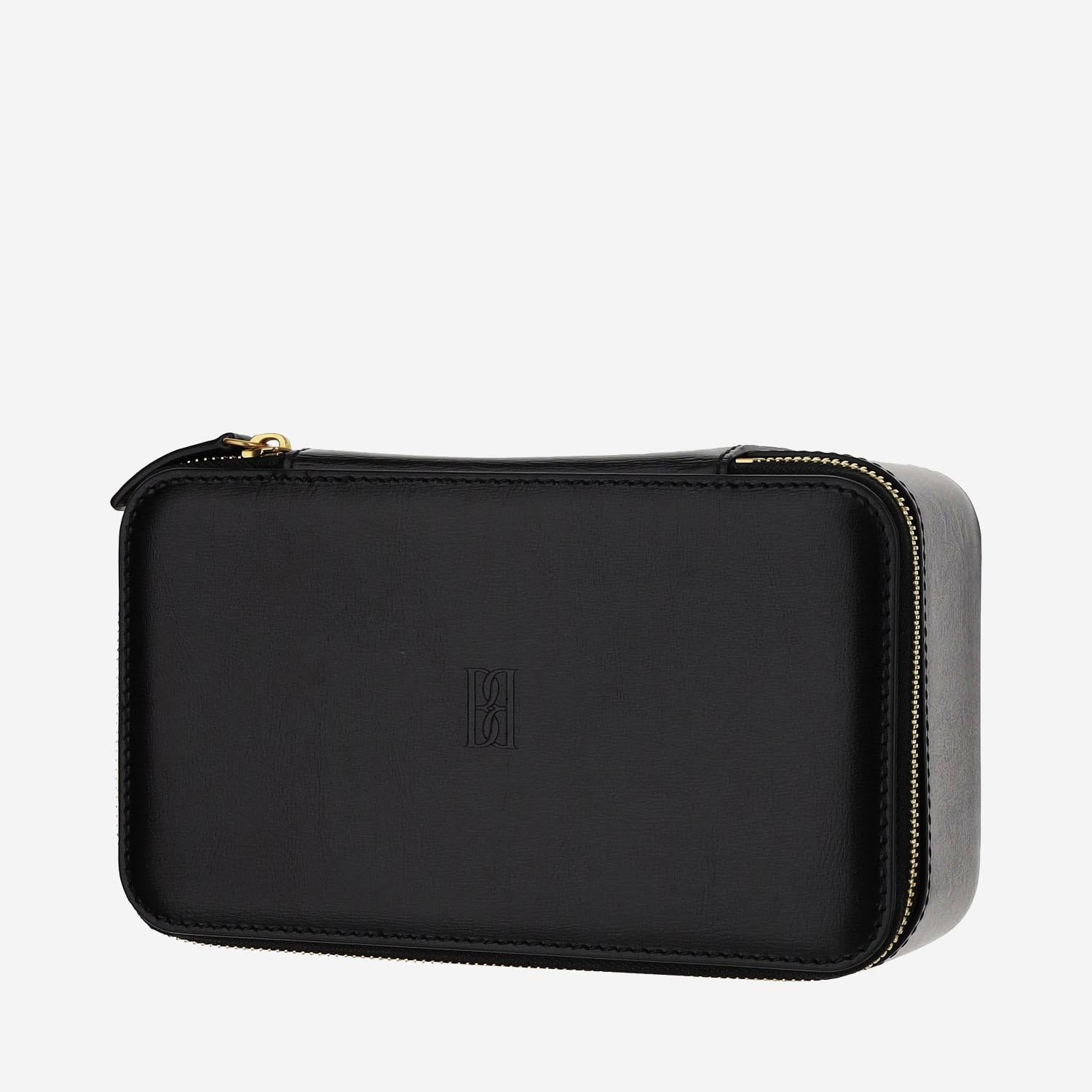 BORSA BEAUTY CASE IN MISTO PELLE CON LOGO 102486 050 BY MALENE BIRGER 