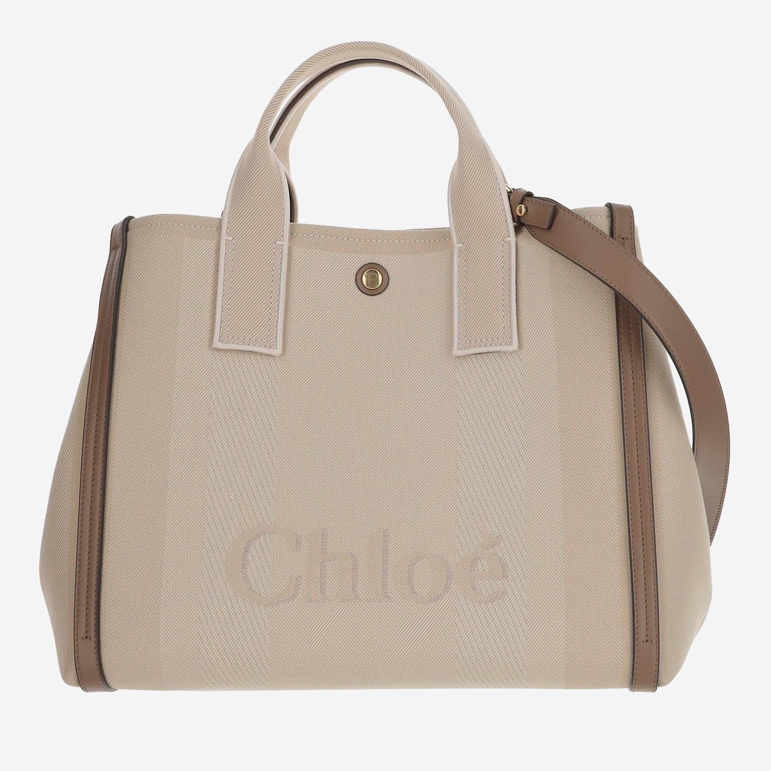 TOTE BAG CHLOÉ CARRY IN TELA CHC25SS910O65 23N CHLOE 