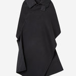 CAPPA FF IN LANA E SETA CON BOTTONI IN MADREPERLA FF6144 A5HDF1FL8 FENDI 