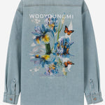 CAMICIA IN COTONE CON LOGO W261SH26 882L WOOYOUNGMI 
