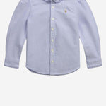 CAMICIA IN COTONE CON VOLANT 312929954 003 POLO RALPH LAUREN KIDS 