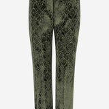 Pantaloni sartoriali in velluto barocco 8115901 MOAT IP PATTERN BURBERRY 