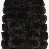 CAPPOTTO IN NYLON IN PELLICCIA SINTETICA TH16 FFX005 UNCOMMON 