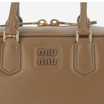 BORSA ARCADIE IN PELLE 5BB148 ACR3F0046 MIU MIU 