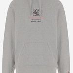 FELPA IN COTONE CON LOGO IC25340 HEATHERGREY ICECREAM 