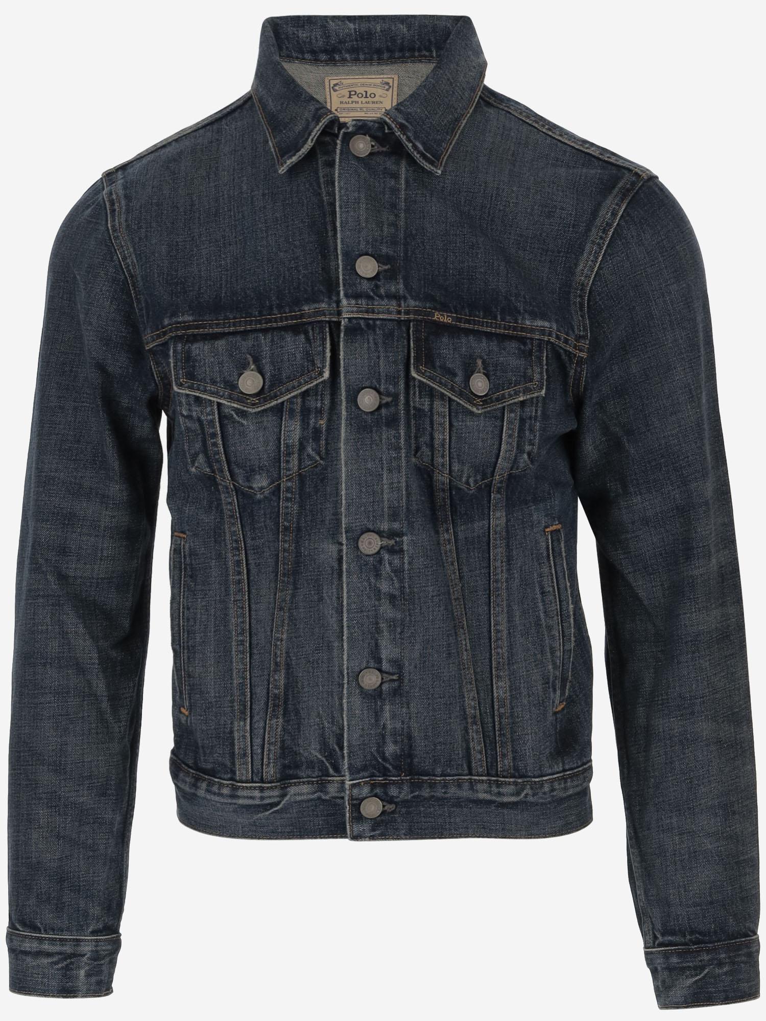 GIACCA IN DENIM DI COTONE 710673235 001 POLO RALPH LAUREN 