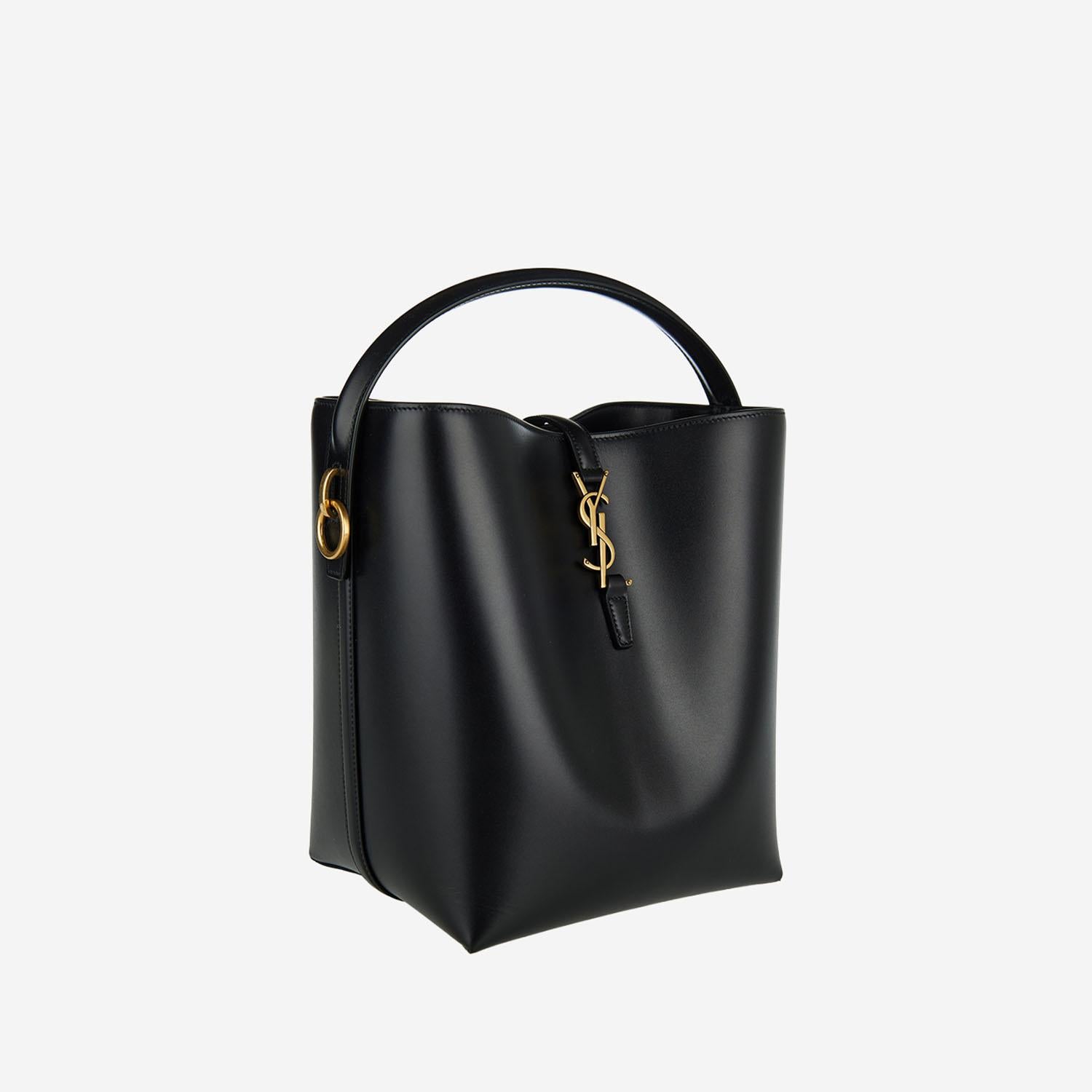 BORSA LE 37 IN PELLE LUCIDA 860941 2R20W1000 SAINT LAURENT 