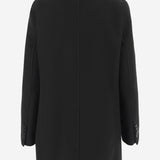 CAPPOTTO MONOPETTO IN MISTO VISCOSA 4460 4337N008 F.IT 