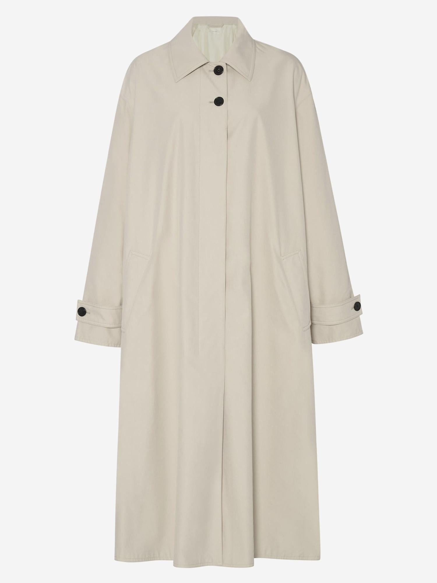 CAPPOTTO LOLANA IN COTONE TECNICO 10490W4282 POR THE ROW 