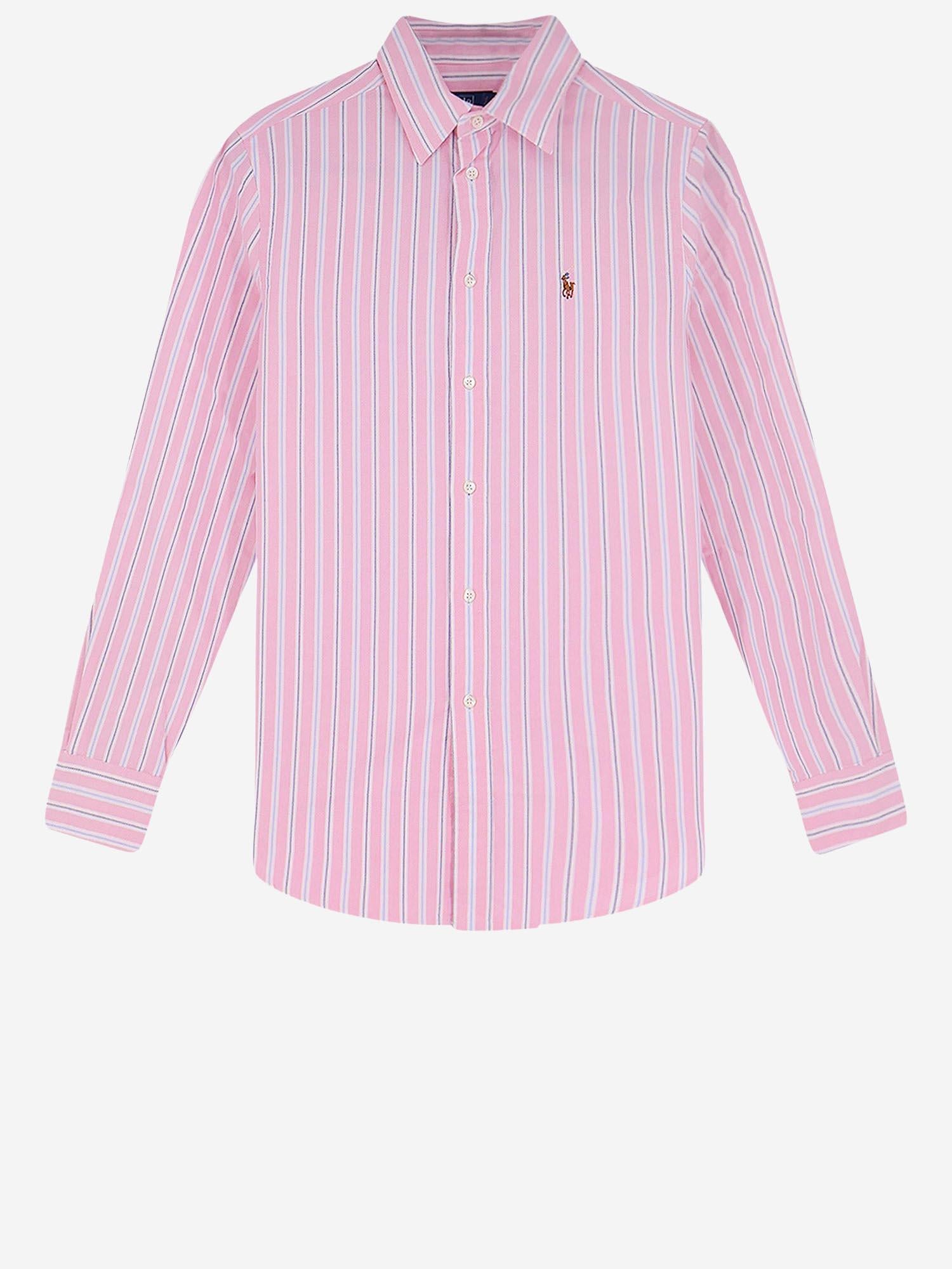 Camicia a righe con logo 211970739 502 POLO RALPH LAUREN 