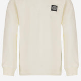 FELPA IN COTONE CON LOGO 2100003 S0047V0093 STONE ISLAND KIDS 