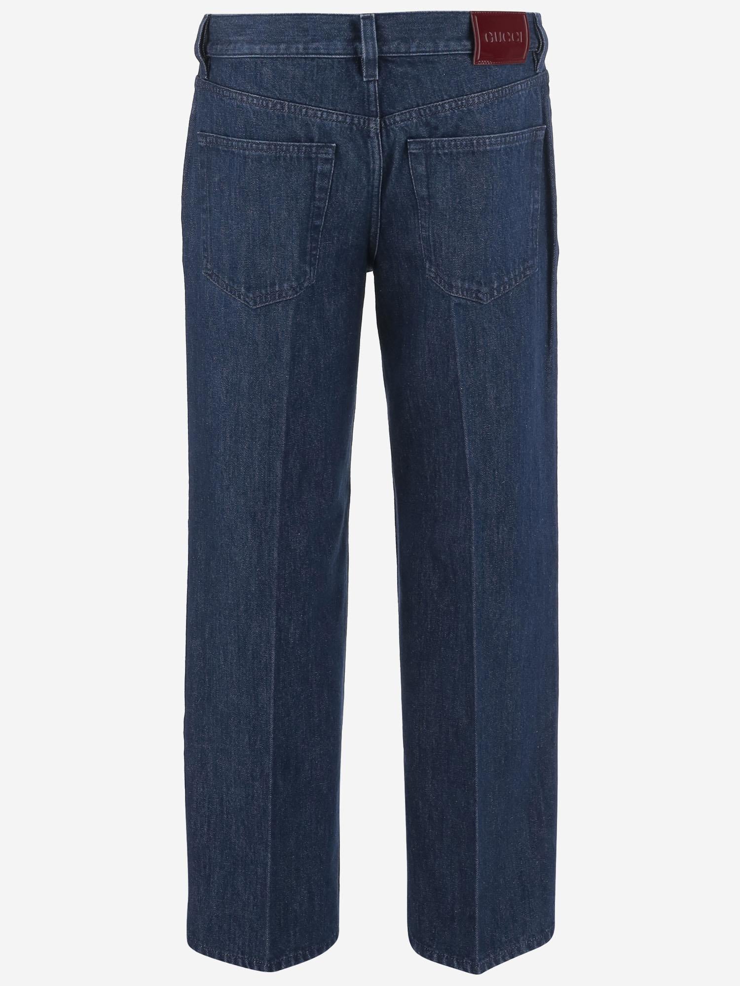 JEANS IN DENIM DI COTONE 812233 XDC834100 GUCCI 