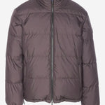 PIUMINO REVERSIBILE IN NYLON CON MOTIVO CHECK 8115565 TRUFFLE IP CHECK BURBERRY 