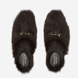 SABOT CON MORSETTO IN SHEARLING 850378 AAFPY2047 GUCCI 
