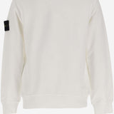 FELPA IN COTONE CON LOGO 6100005 S0040V0001 STONE ISLAND KIDS 