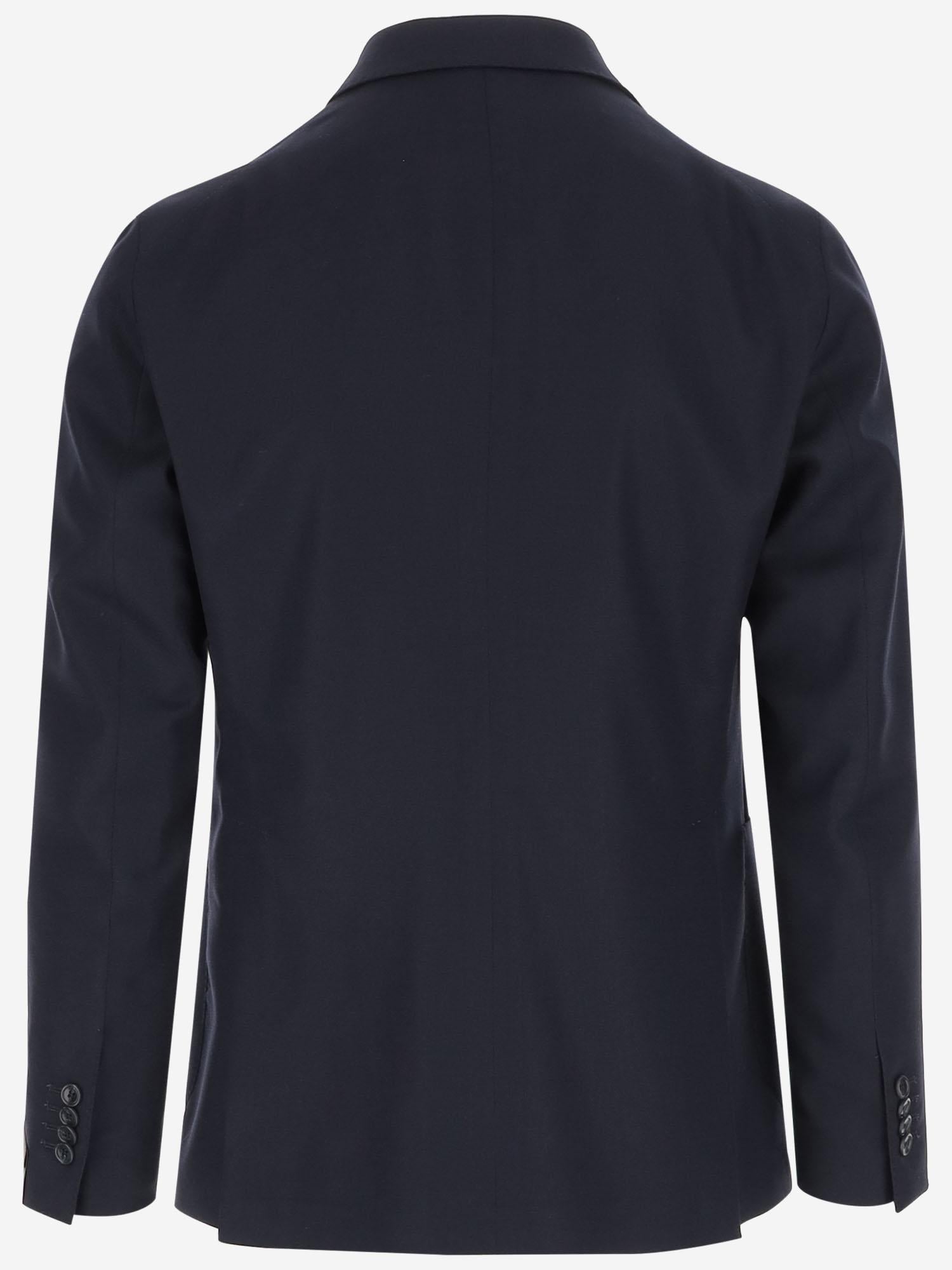 GIACCA DOPPIOPETTO IN LANA STRETCH 1SMC20K 060069B5040 TAGLIATORE 