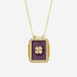 Collana trefle boheme CO354  MYA BAY 