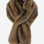 Foulard in pelliccia sintetica A006 FOXFNATURAL NICCOLO PASQUALETTI 