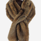 Foulard in pelliccia sintetica A006 FOXFNATURAL NICCOLO PASQUALETTI 