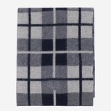 SCIARPA CON MOTIVO A QUADRI IN LANA E CASHMERE A25319AL MIDHGR GUEST IN RESIDENCE 