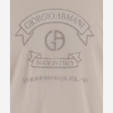 T-SHIRT IN VISCOSA CON STAMPA LOGO GM003034 TE19977F0017 GIORGIO ARMANI 
