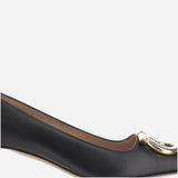 Décolleté maxi Gancini LARA40 001NERONEROAMARETTI SALVATORE FERRAGAMO 