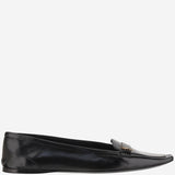 BALLERINE POPPY IN PELLE LISCIA 818008 AAEHW1000 SAINT LAURENT 