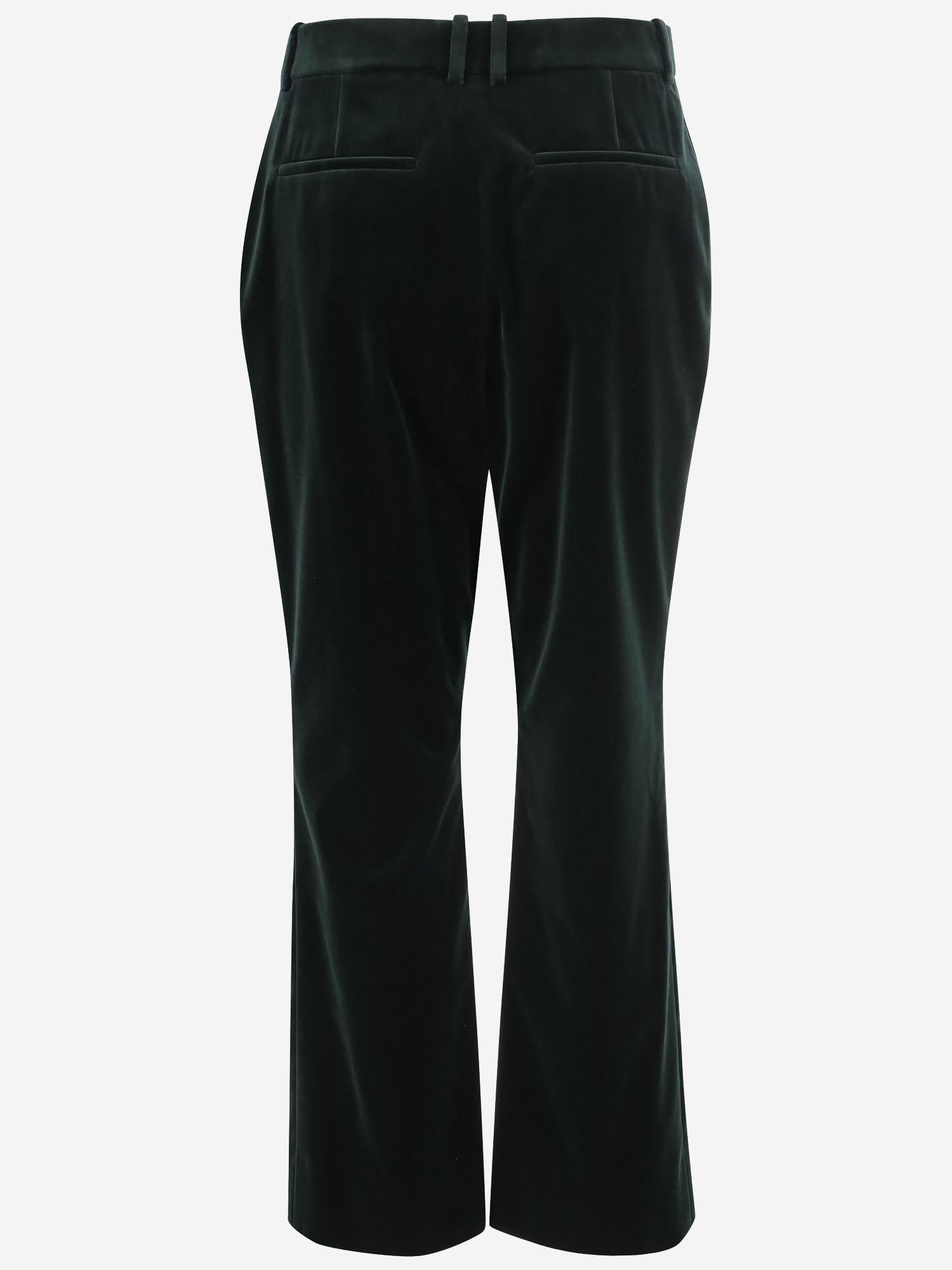 PANTALONI IN VELLUTO DI COTONE 825007 Y580T3181 SAINT LAURENT 