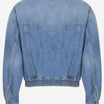 GIACCA IN DENIM DI COTONE 1024483 1A174661D800 VERSACE 