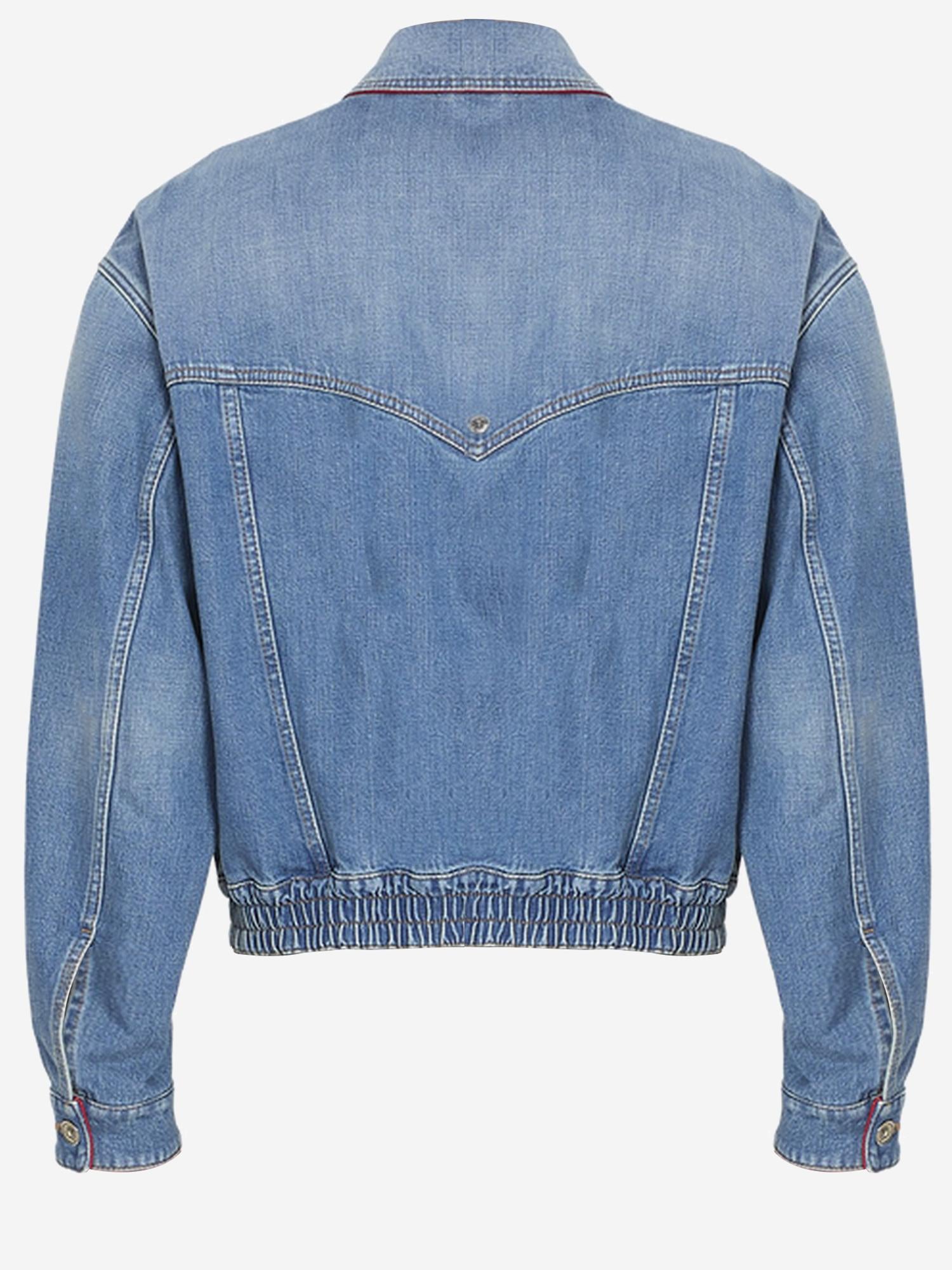 GIACCA IN DENIM DI COTONE 1024483 1A174661D800 VERSACE 