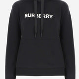 FELPA IN COTONE CON LOGO 8054386 BLACK BURBERRY 