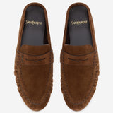 MULES LE LOAFER IN SUEDE 852392 27DTT2319 SAINT LAURENT 