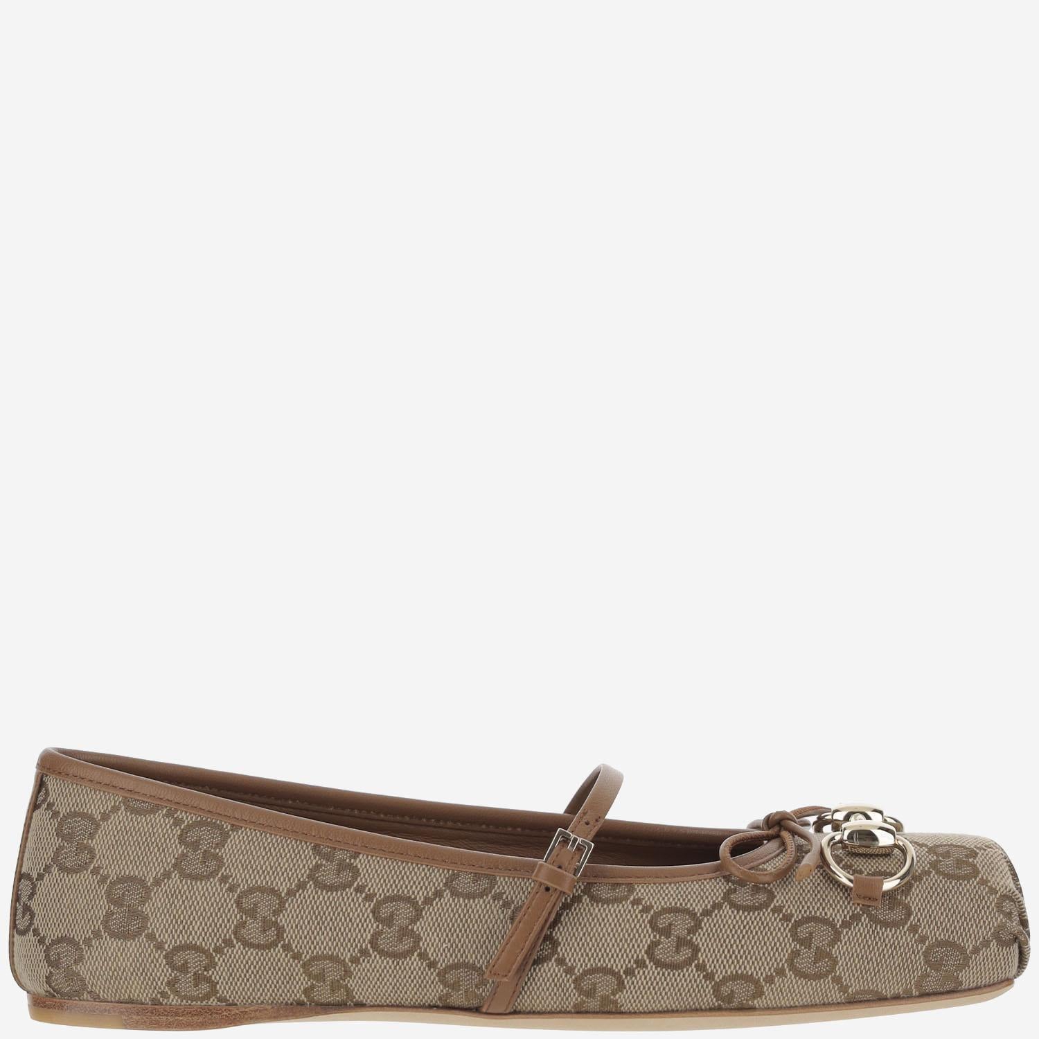 BALLERINE IN TESSUTO GG 814321 FAD6C9745 GUCCI 