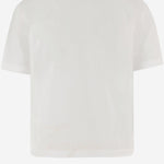 T-SHIRT IN COTONE CON LOGO POSTERIORE TSW00578AJ00029 1NV JACQUEMUS 