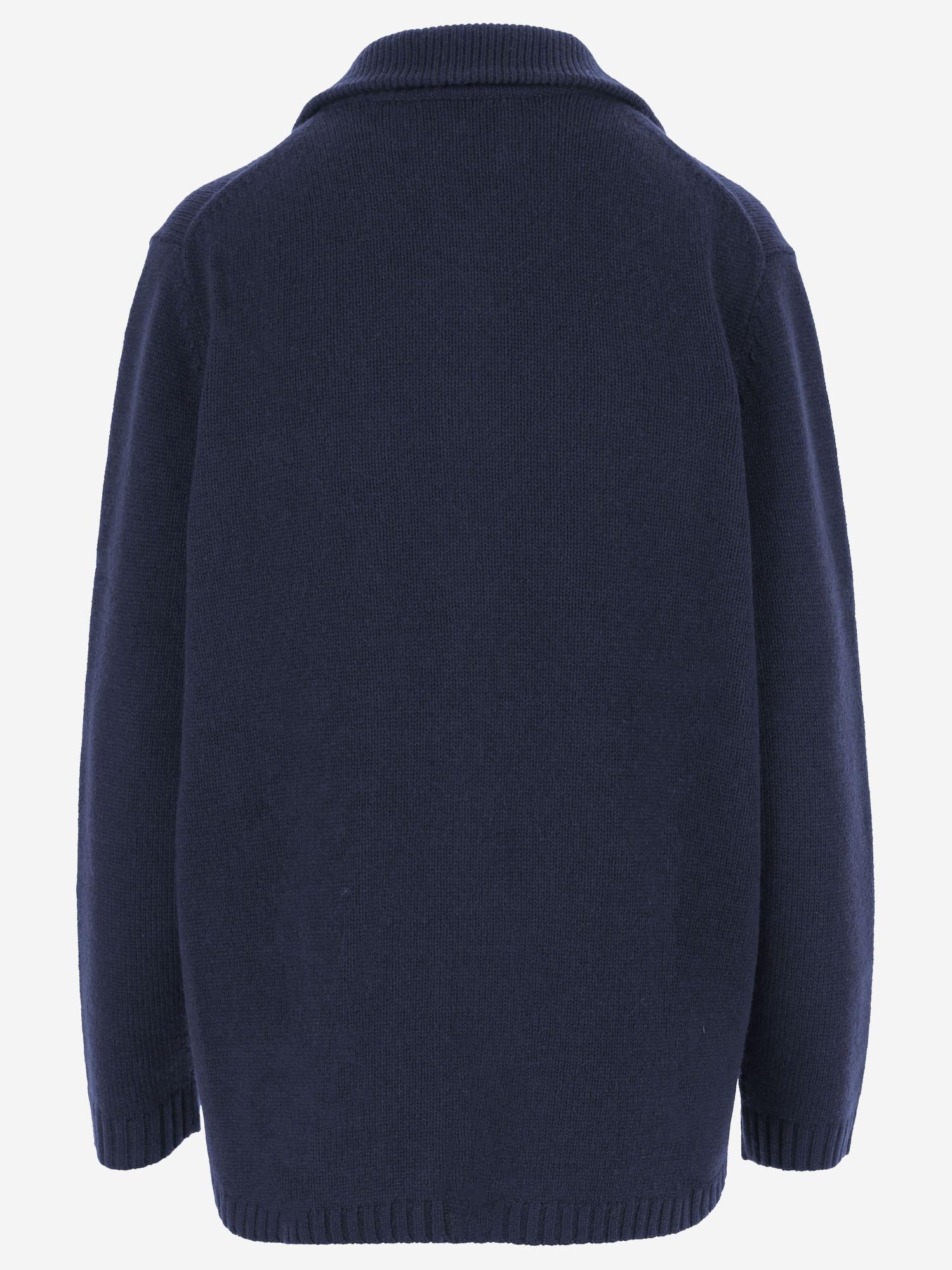 CARDIGAN IN LANA E  CASHMERE 25517101 90 ALLUDE 