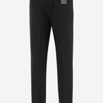 PANTALONI IN COTONE STRETCH FB1076 AQMVF0QA1 FENDI 