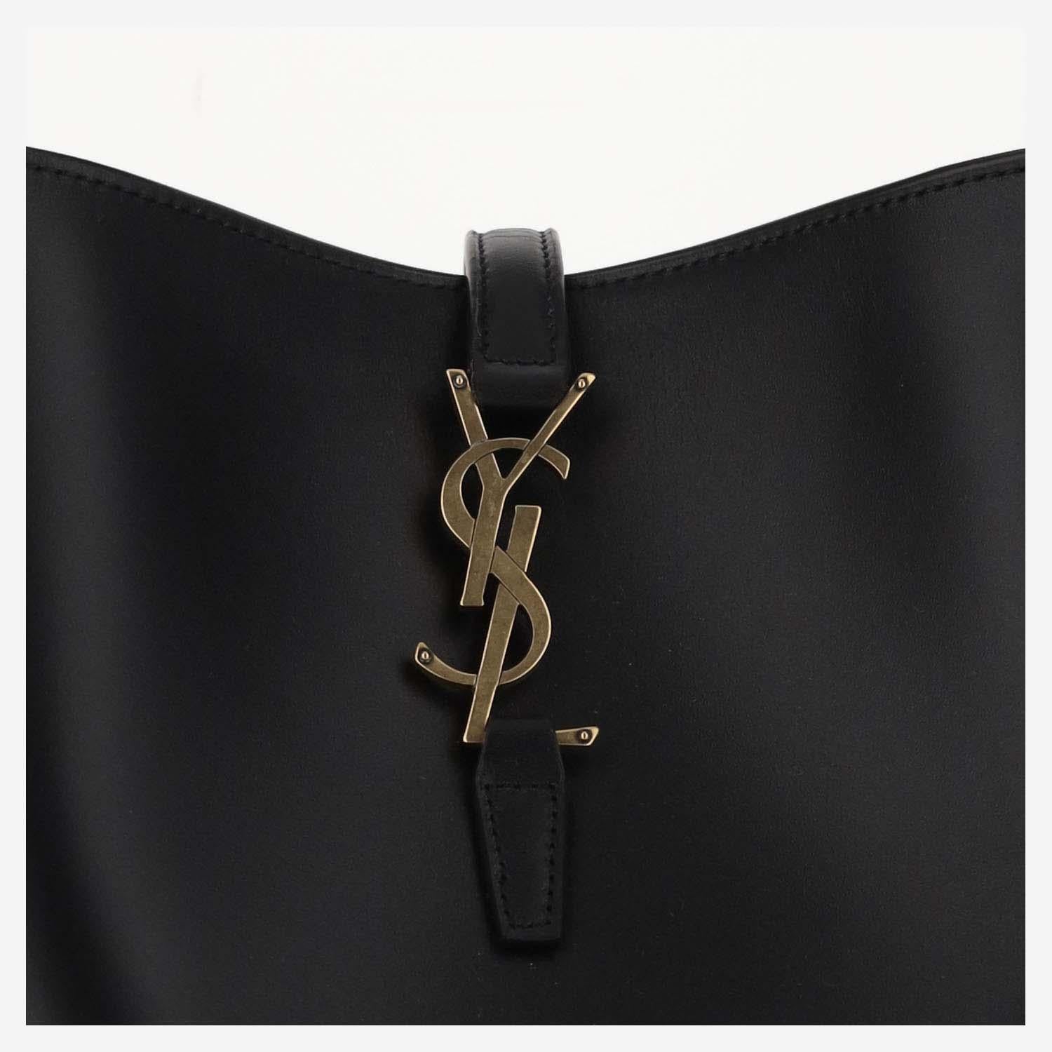 BORSA LE 37 IN PELLE LUCIDA 742828 2R20W1000 SAINT LAURENT 