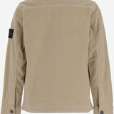 CAMICIA IN VELLUTO DI MISTO COTONE STRETCH 1200003 S0199V0095 STONE ISLAND KIDS 