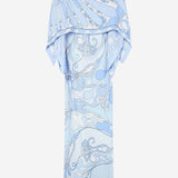 ABITO LUNGO IN SETA CON STAMPA 6HRI306H731 028 EMILIO PUCCI 
