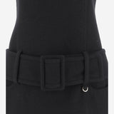 MINI ABITO IN LANA DR2060232 999B PATOU 