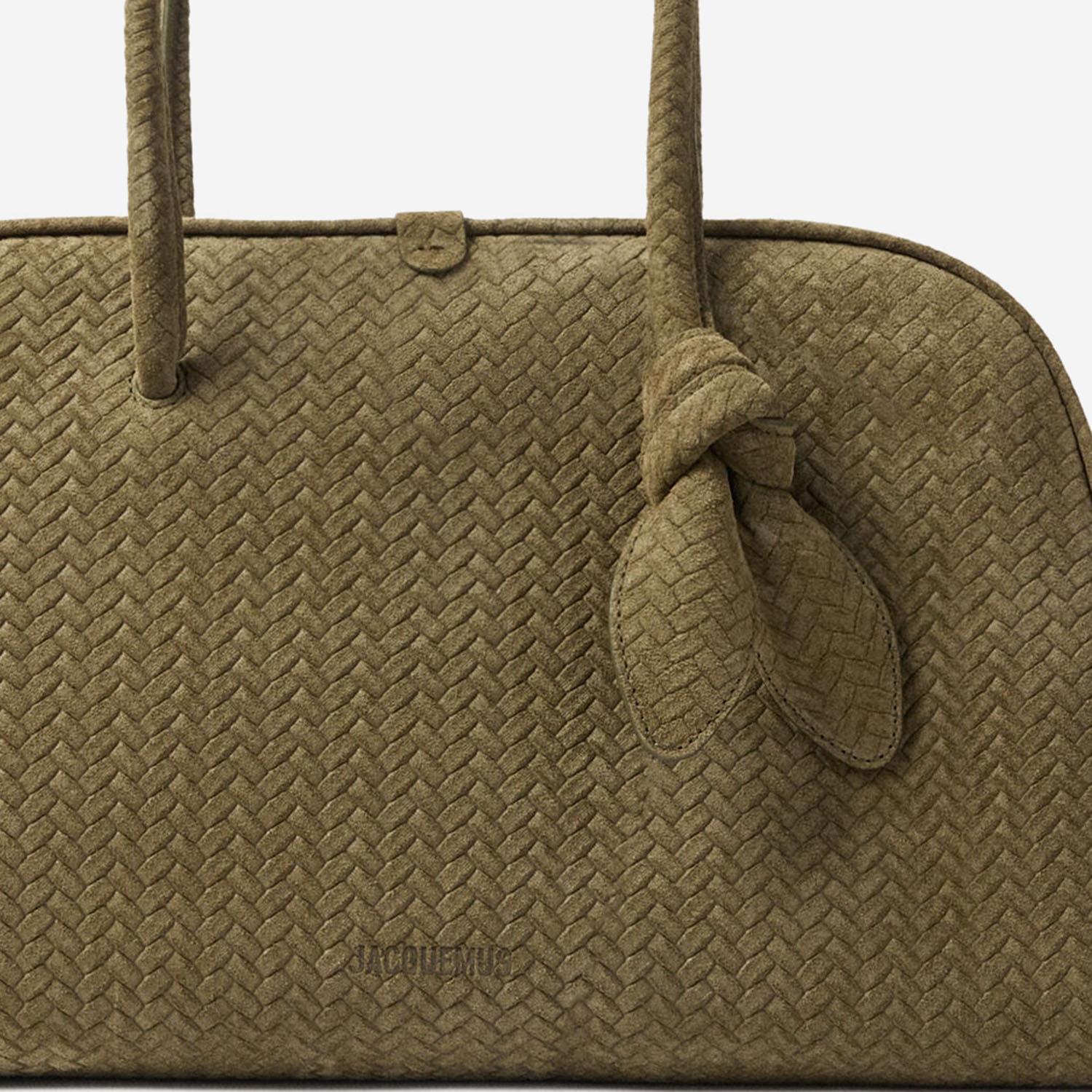 Borsa bowling piccola BAU00417AC39A02 560 JACQUEMUS 